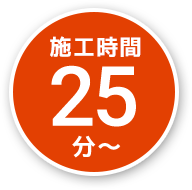 施工時間25分から