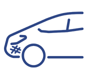 車の傷イラスト